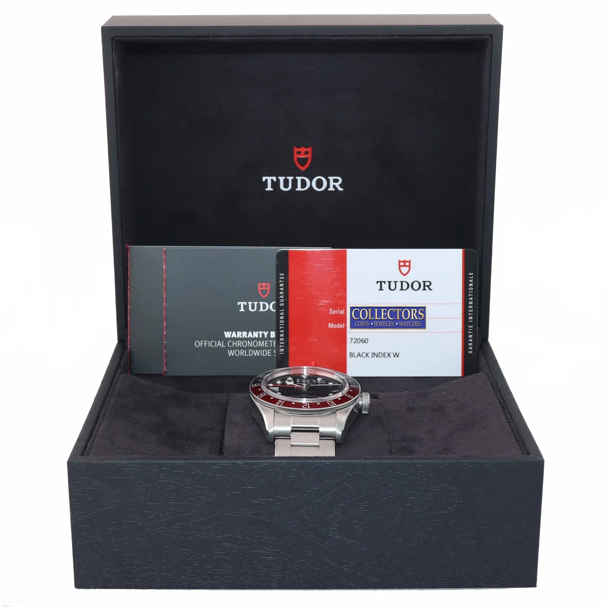NEW PAPERS 2020 Tudor Black Bay GMT Pepsi 79830RB 41mm Steel Bracelet Watch Box