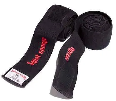 NEW Squat Sponge Powerlifting Knee Wraps 1Pair with Velcro Closure 72" x 3"