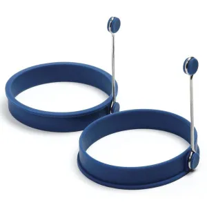 Norpro Silicone Round Pancake/Egg Rings,2Piece 994C