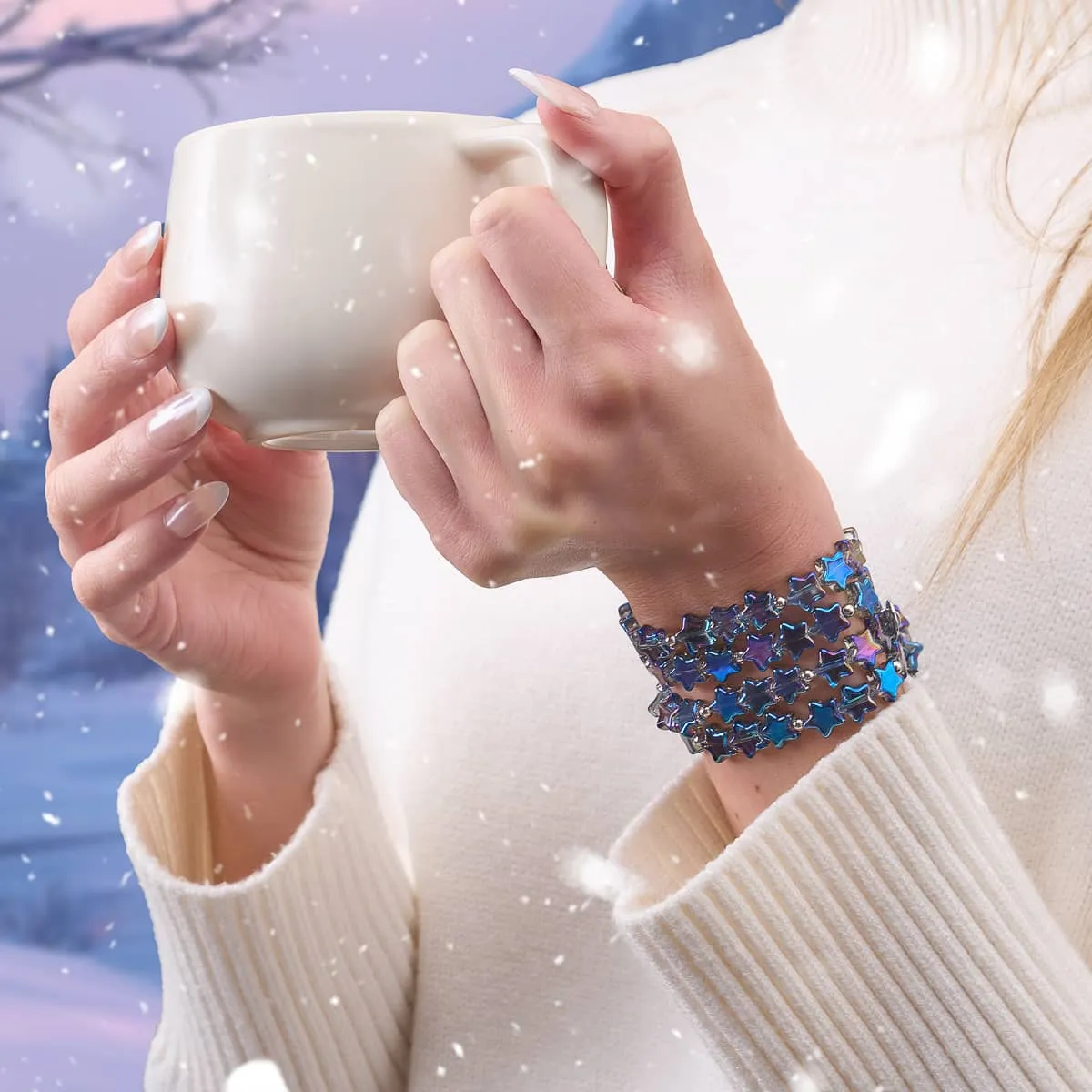 Northern Lights  | .925 Sterling Silver | Star Wrap