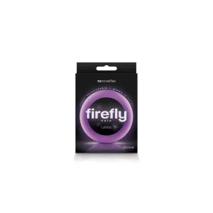 NS Novelties Firefly Halo Cockring Large - Purple