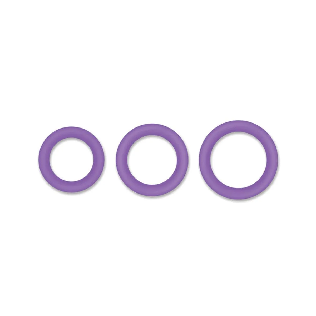 NS Novelties Firefly Halo Cockring Large - Purple