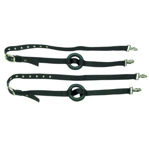 Nylon - Rubber Ring Side Reins