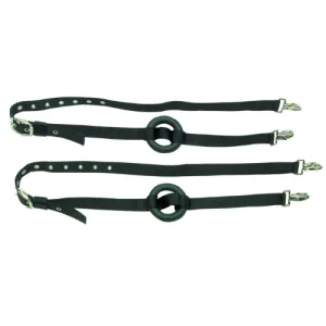 Nylon - Rubber Ring Side Reins