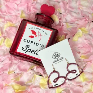 Open Heart Earrings
