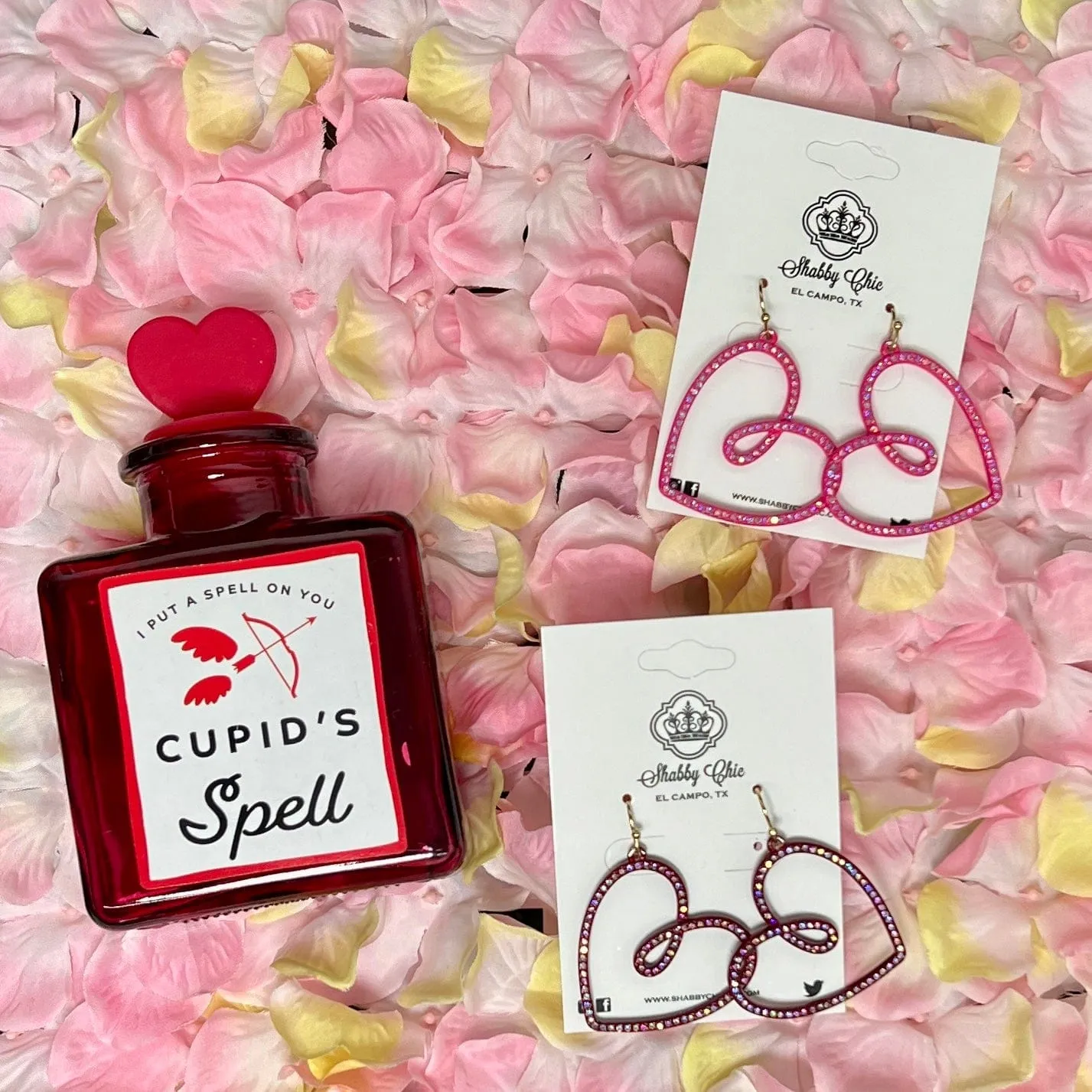 Open Heart Earrings