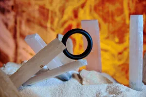 OptiMALE Silicone Cock Ring 45mm - Black or Slate