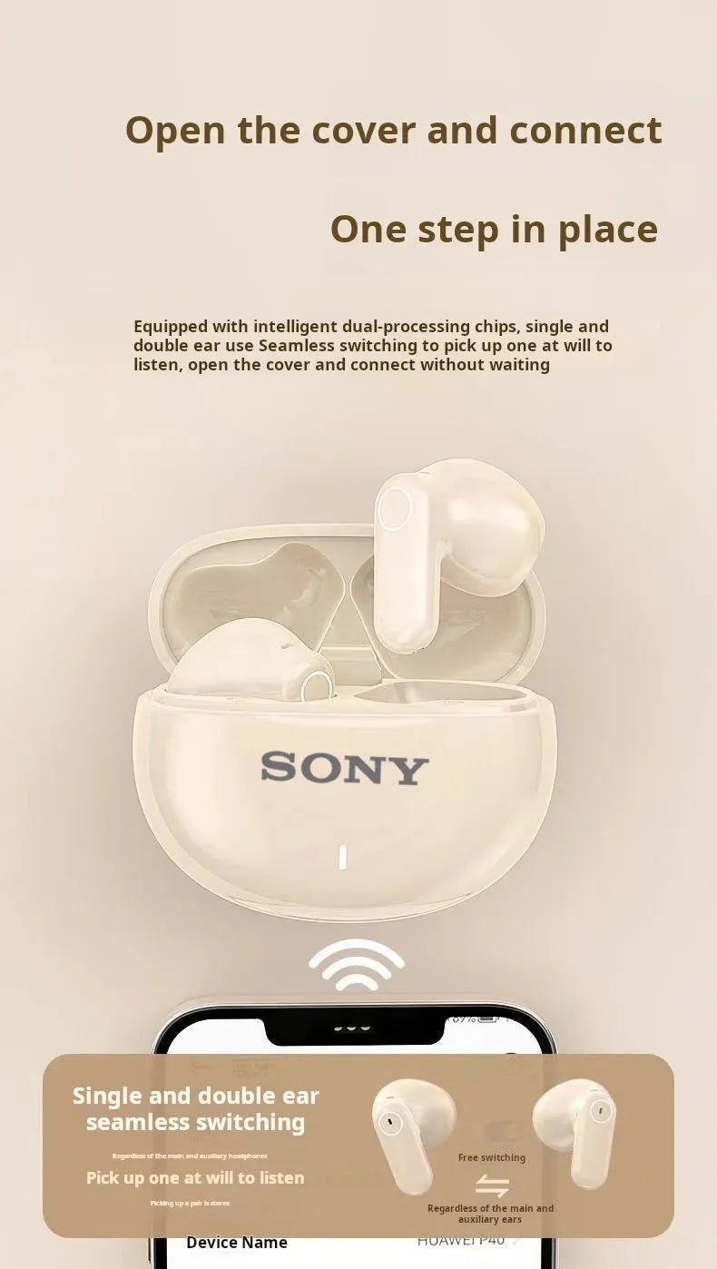 Original Sony M21 Bluetooth Headset HiFi Stereo Earbuds