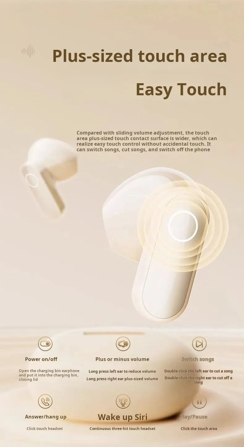 Original Sony M21 Bluetooth Headset HiFi Stereo Earbuds