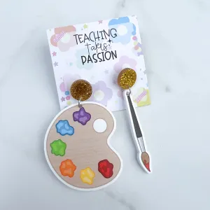 Paint Earrings