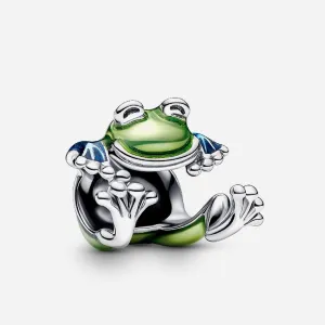 Pandora Climbing Frog Charm Sterling Silver