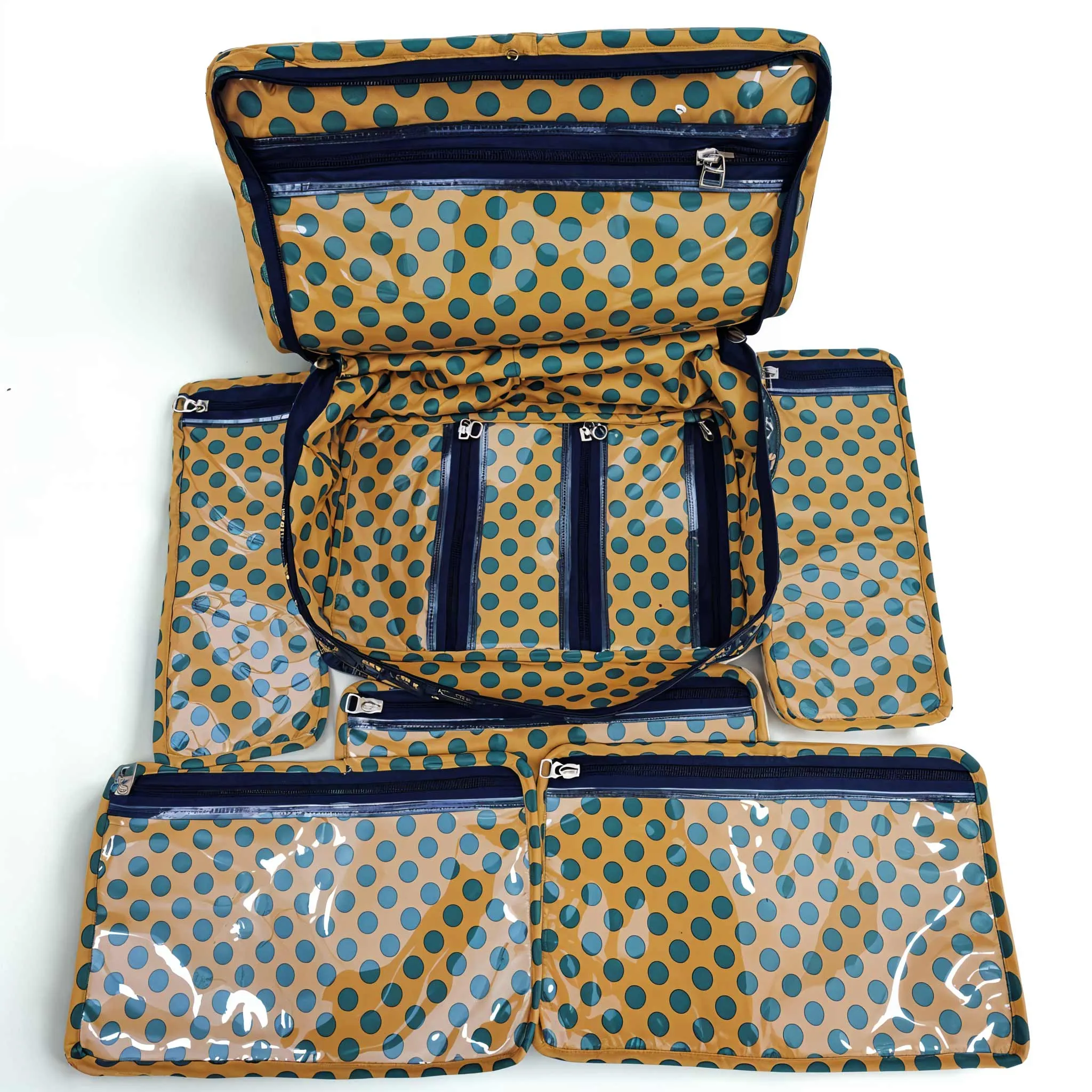 PEACOCK GLORY Print Bridal Essential Pack