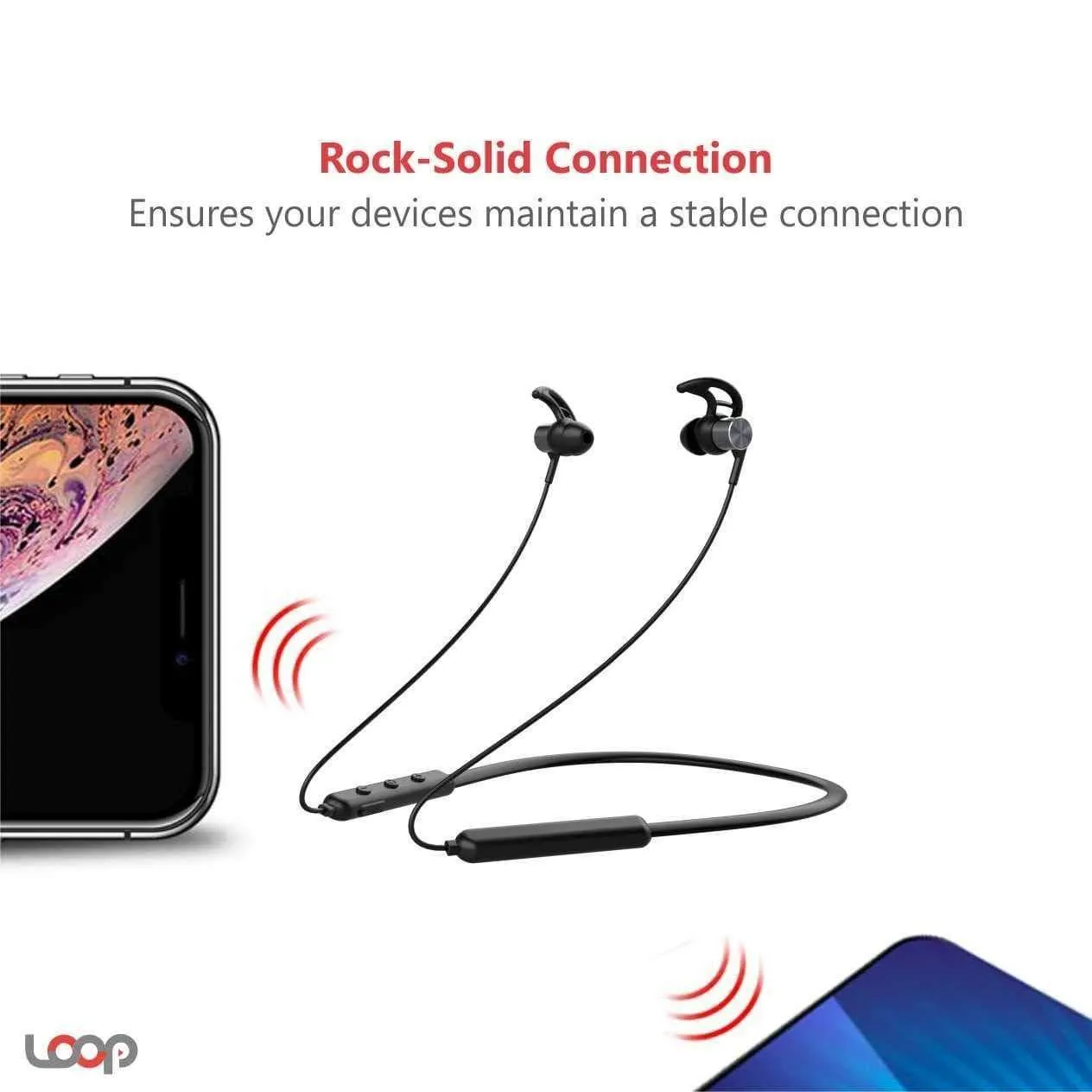 Pebble Spirit Loop - Wireless Neckband Earphone
