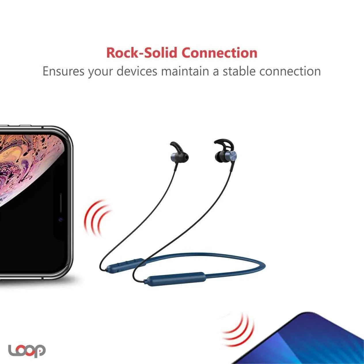Pebble Spirit Loop - Wireless Neckband Earphone