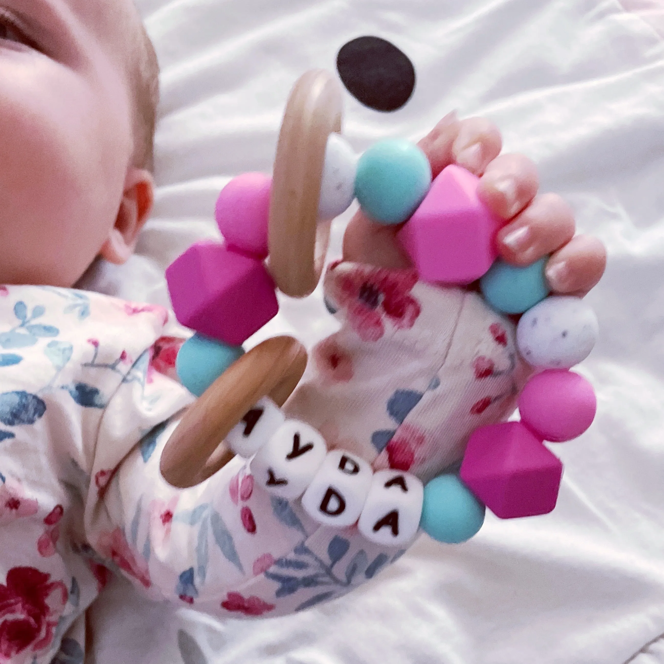 Personalised Silicone Teething Ring