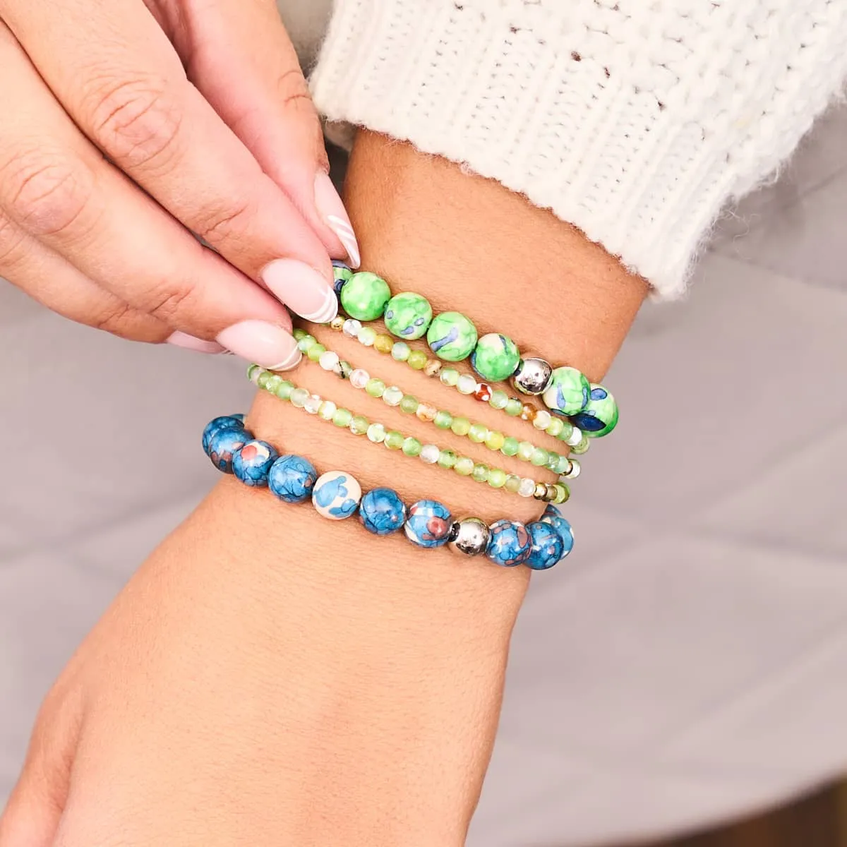 Picasso Porcelain Bracelet | Evergreen