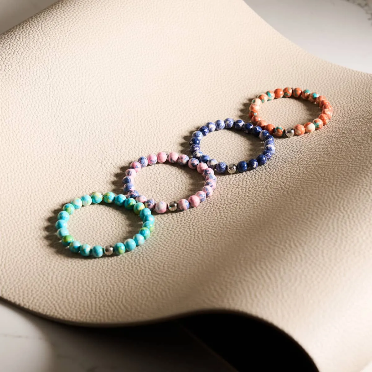 Picasso Porcelain Bracelet | Rusted Teal