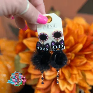 Posh Cat Earrings