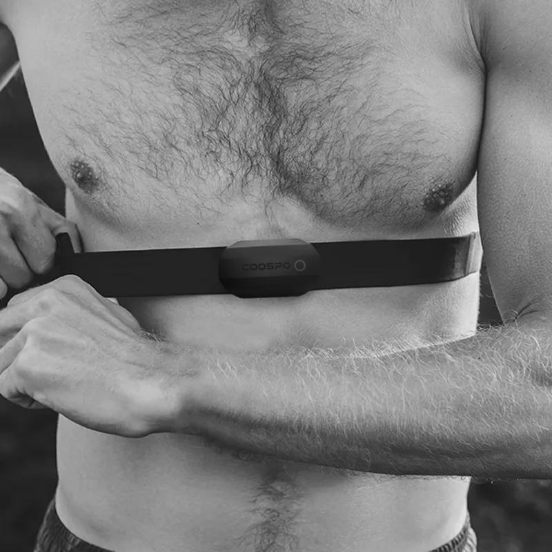 Premium Heart Rate Sensor with Chest Strap – BLE & ANT  Connectivity, IP67 Waterproof, Real-Time Tracking for Cycling, Wahoo, Garmin, Zwift Compatibility
