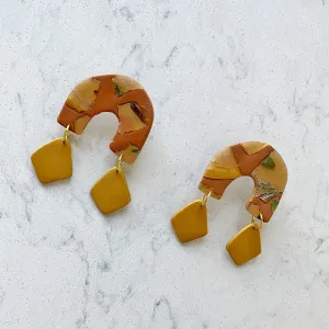 Pretty Rainbows polymer clay earrings