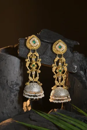 Radiant Golden Lightweight Dangler Earrings