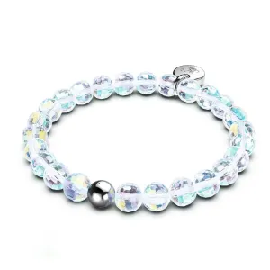 Rainbow White | .925 Sterling Silver | Prisma Bracelet