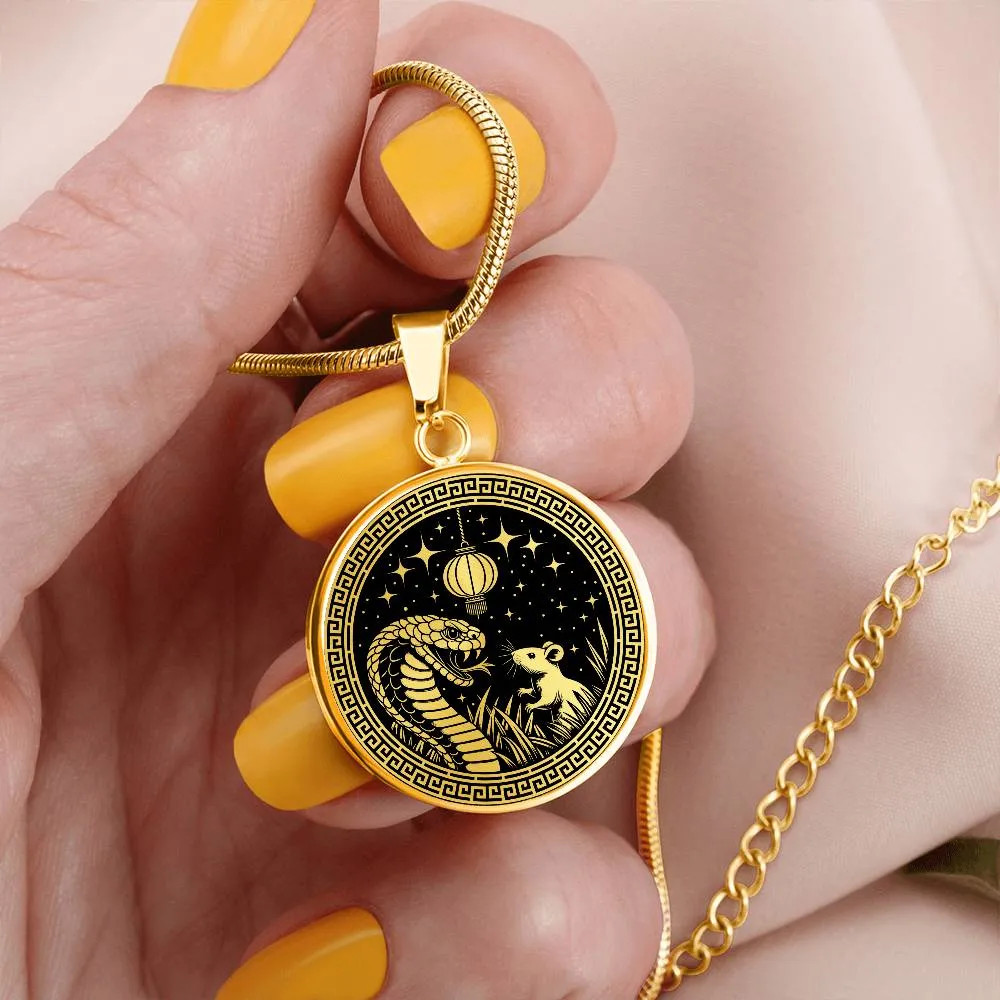 Rat and Snake Necklace