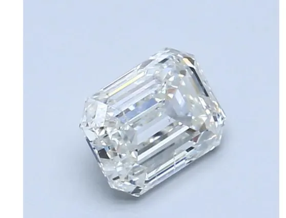 Real Diamond 1.01 CT Natural Loose Emerald Cut M Color I1 Clarity GIA Certified