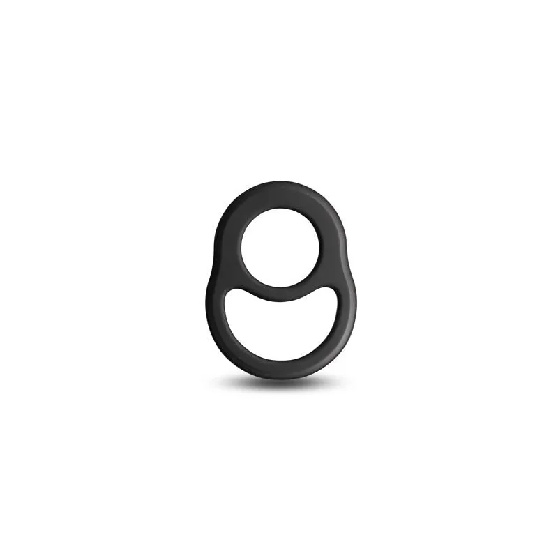 Renegade Cradle Cock & Ball Ring - Black