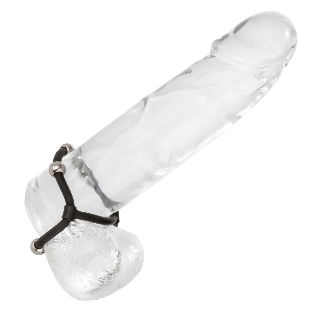 Rings! Steel Beaded Dual Silicone Maximizer Cock Ring
