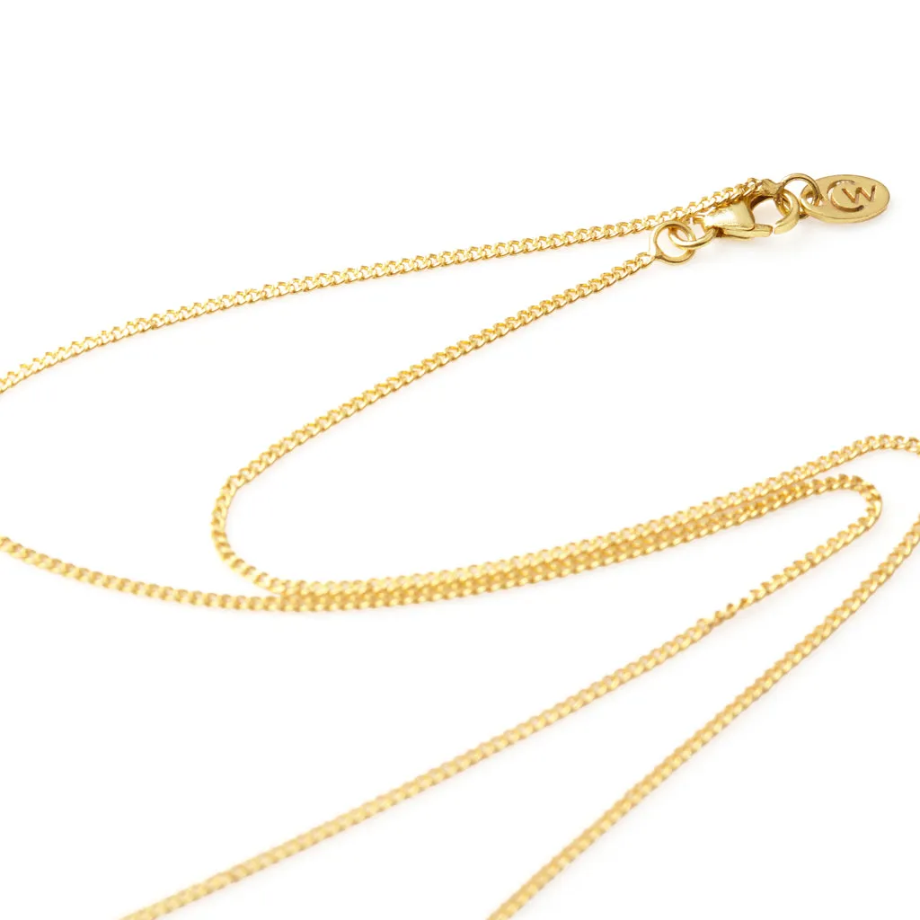 Root Chakra Necklace - Gold