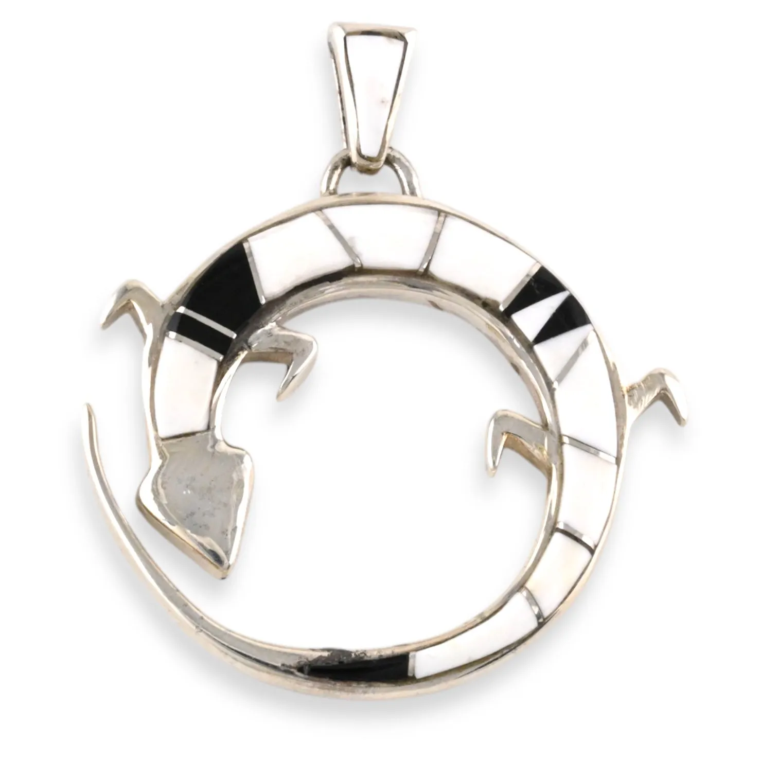 Rounded Lizard Pendant