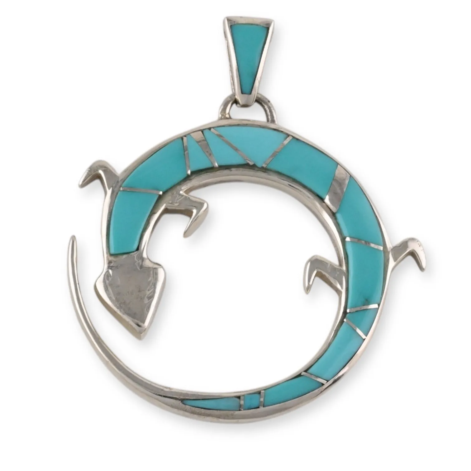 Rounded Lizard Pendant