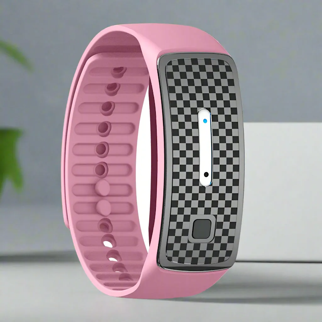 RoyaleGlow Ultrasonic Mosquito Repellent Bracelet - USB Charging