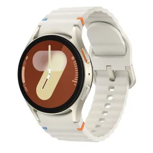 Samsung Galaxy Watch 7 SM-L300 Smart Watch (40mm - GPS) Cream Aluminum Case With Cream Sport Strap