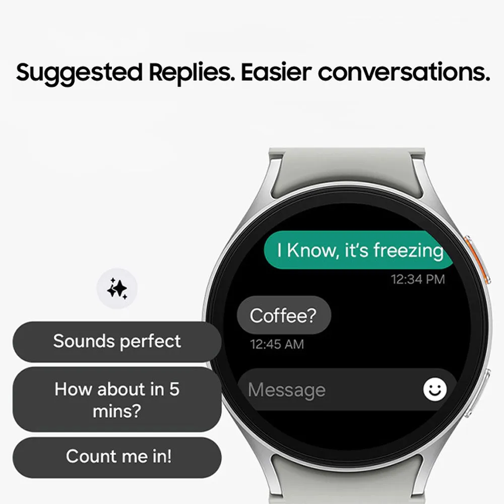Samsung Galaxy Watch 7 SM-L310 Smart Watch (44mm - GPS) Green Aluminum Case With Green Sport Strap