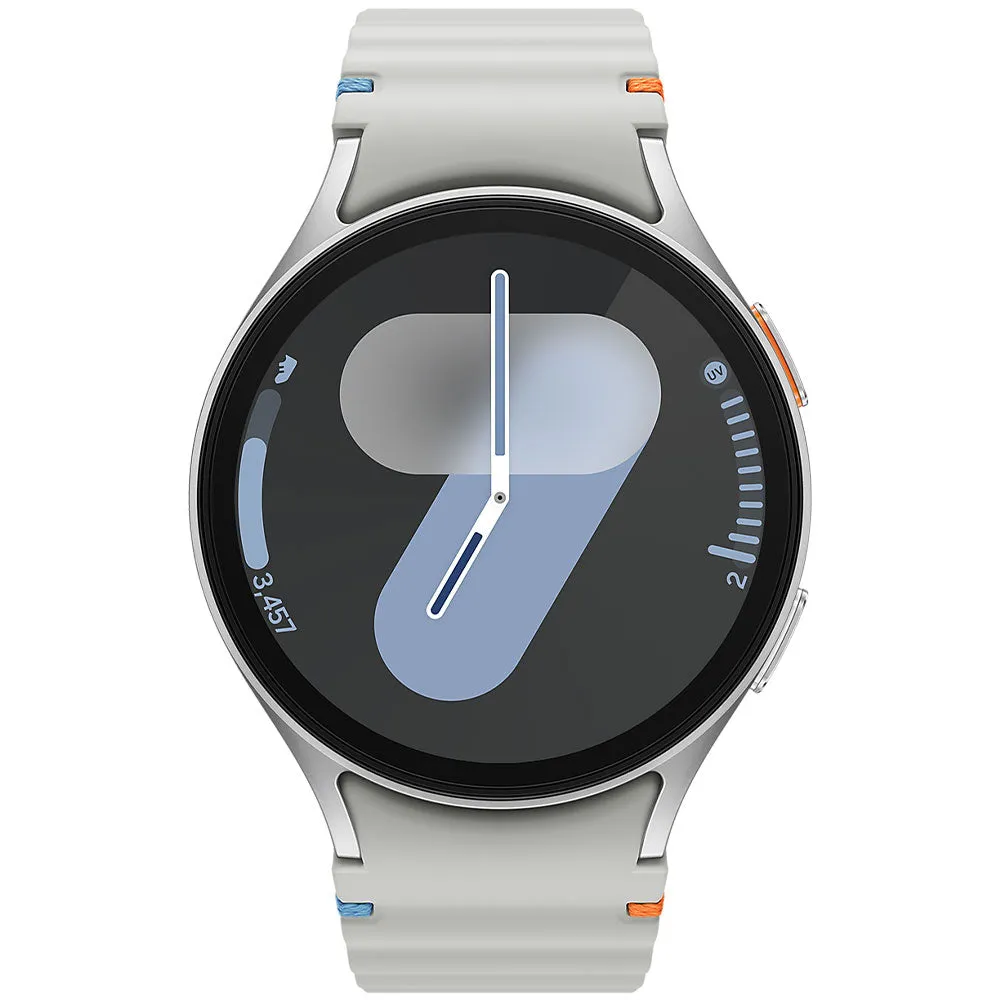 Samsung Galaxy Watch 7 SM-L310 Smart Watch (44mm - GPS) Silver Aluminum Case With Silver Sport Strap