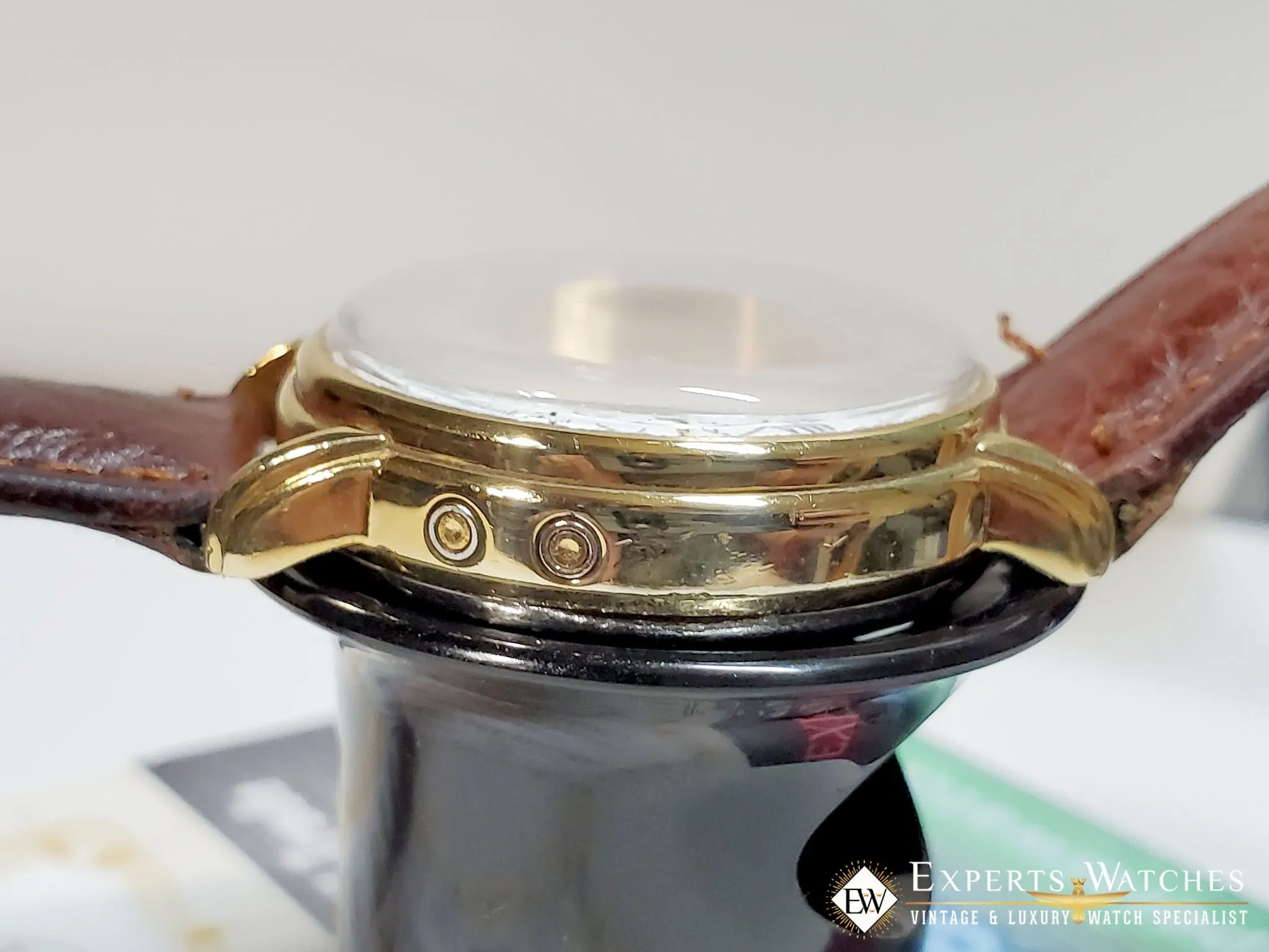 Serviced Ed Heuer Cie Moonphase Chronograph 125th Anniversary Edition Lemania