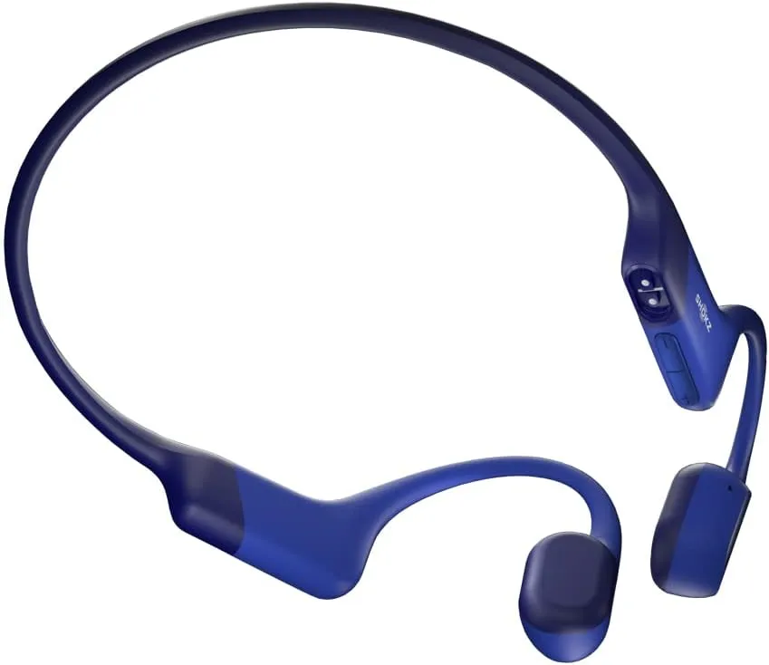 SHOKZ S803MBL OpenRun Mini Bone Conduction Sport Headphones, Blue,One Size