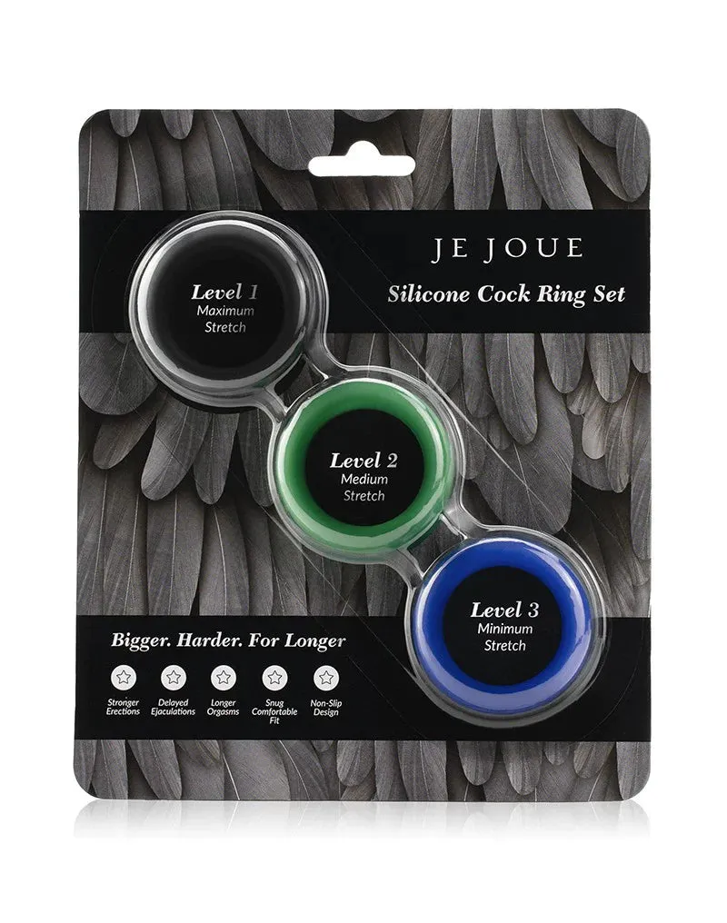 Silicone Cock Ring Set