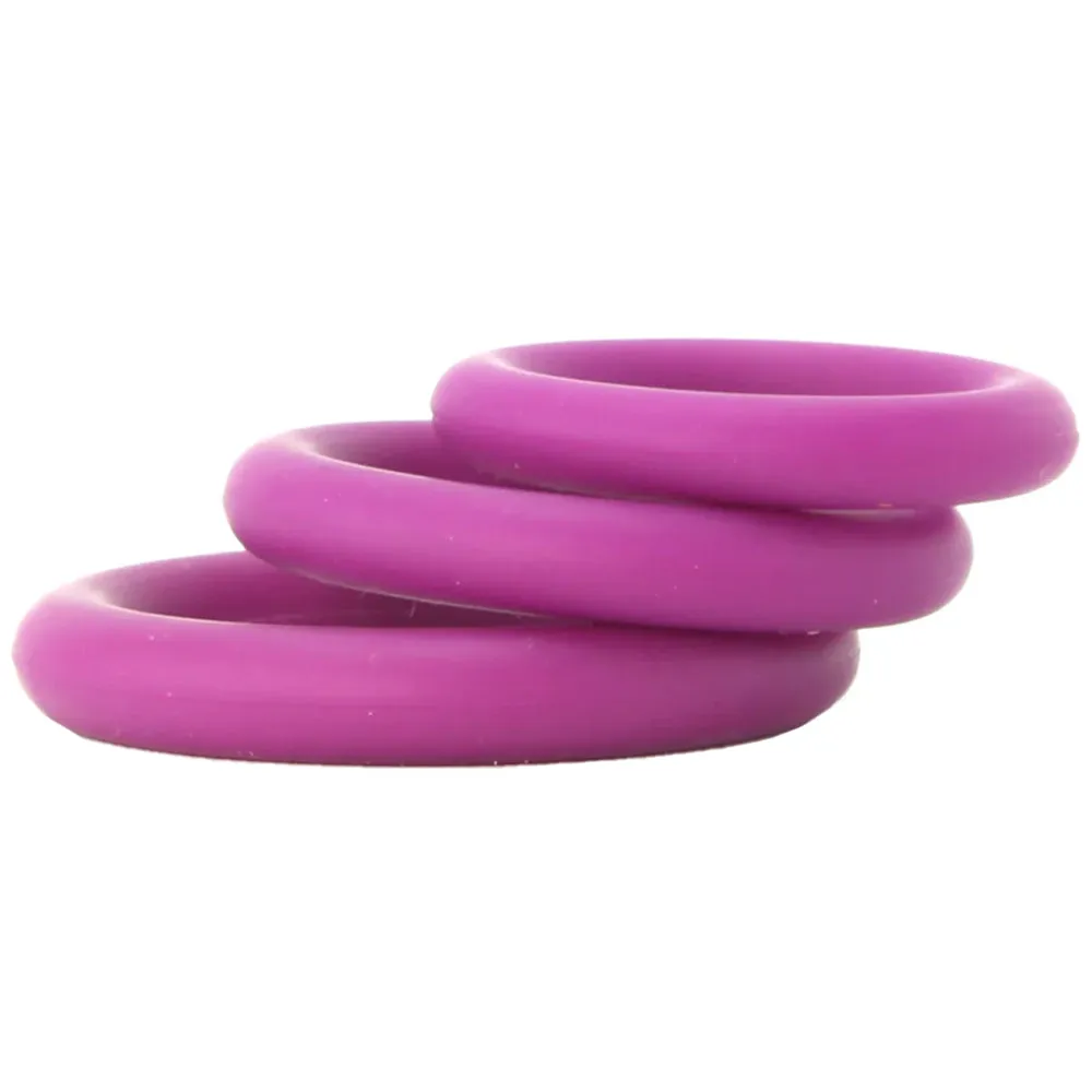 Silicone Cock Rings #2 in Purple