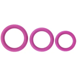 Silicone Cock Rings #2 in Purple
