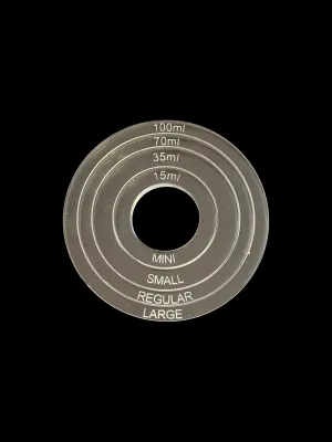 Silicone mould making rings ( round )