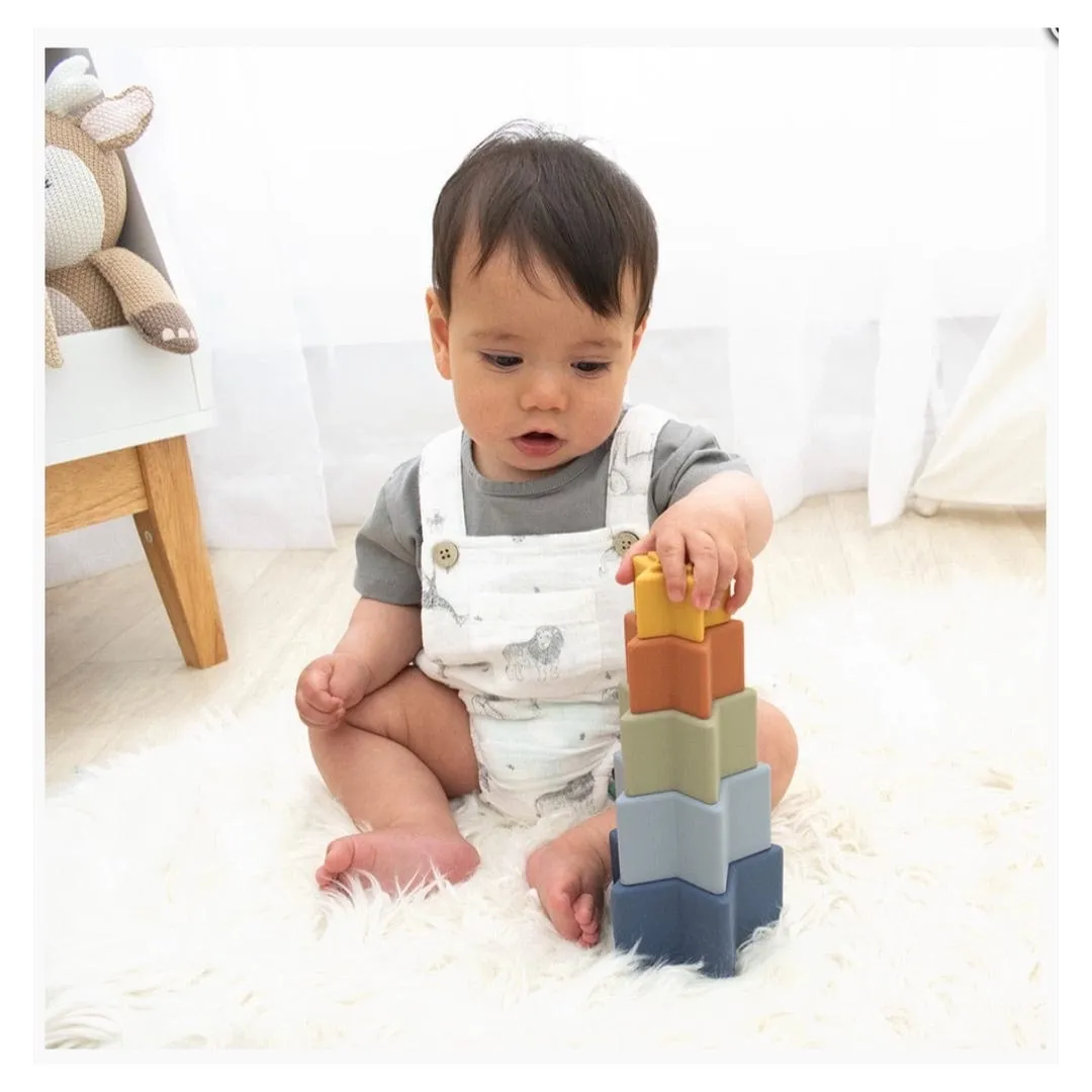 Silicone Nesting Stars - Multi