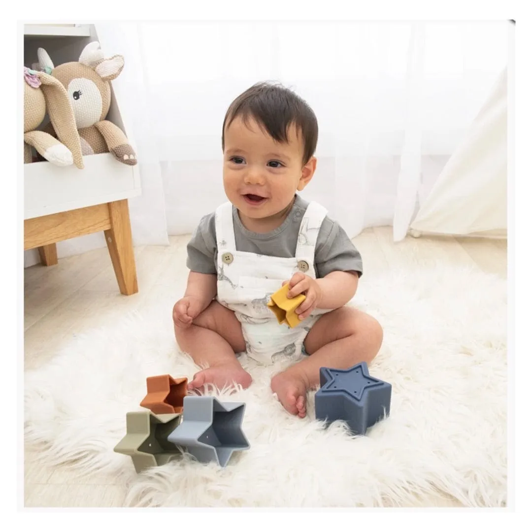 Silicone Nesting Stars - Multi