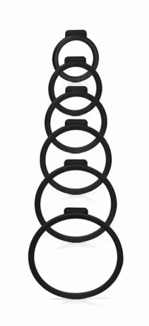 Silicone O-Rings Kit - Black