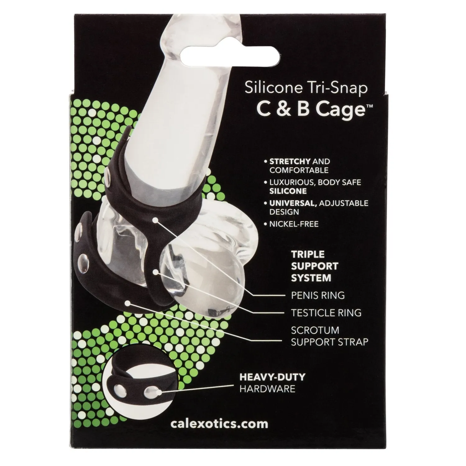 Silicone Tri-Snap C & B Cage