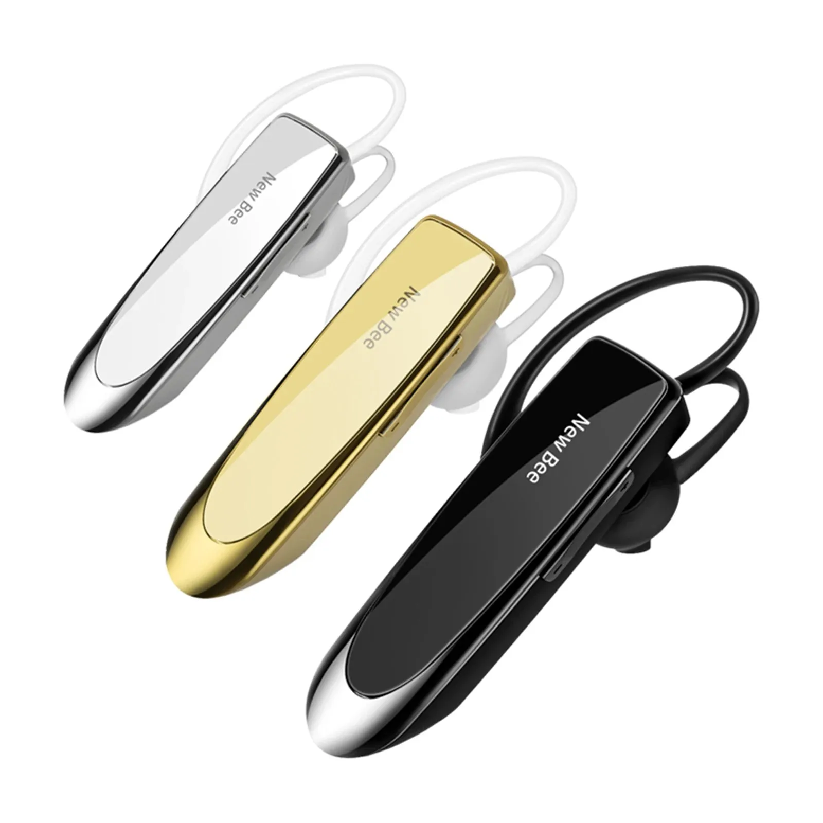 Single Wireless Bluetooth Headset Earphone - Noise Cancelling Mic - Sports Headphone - Hands-Free Earbuds
