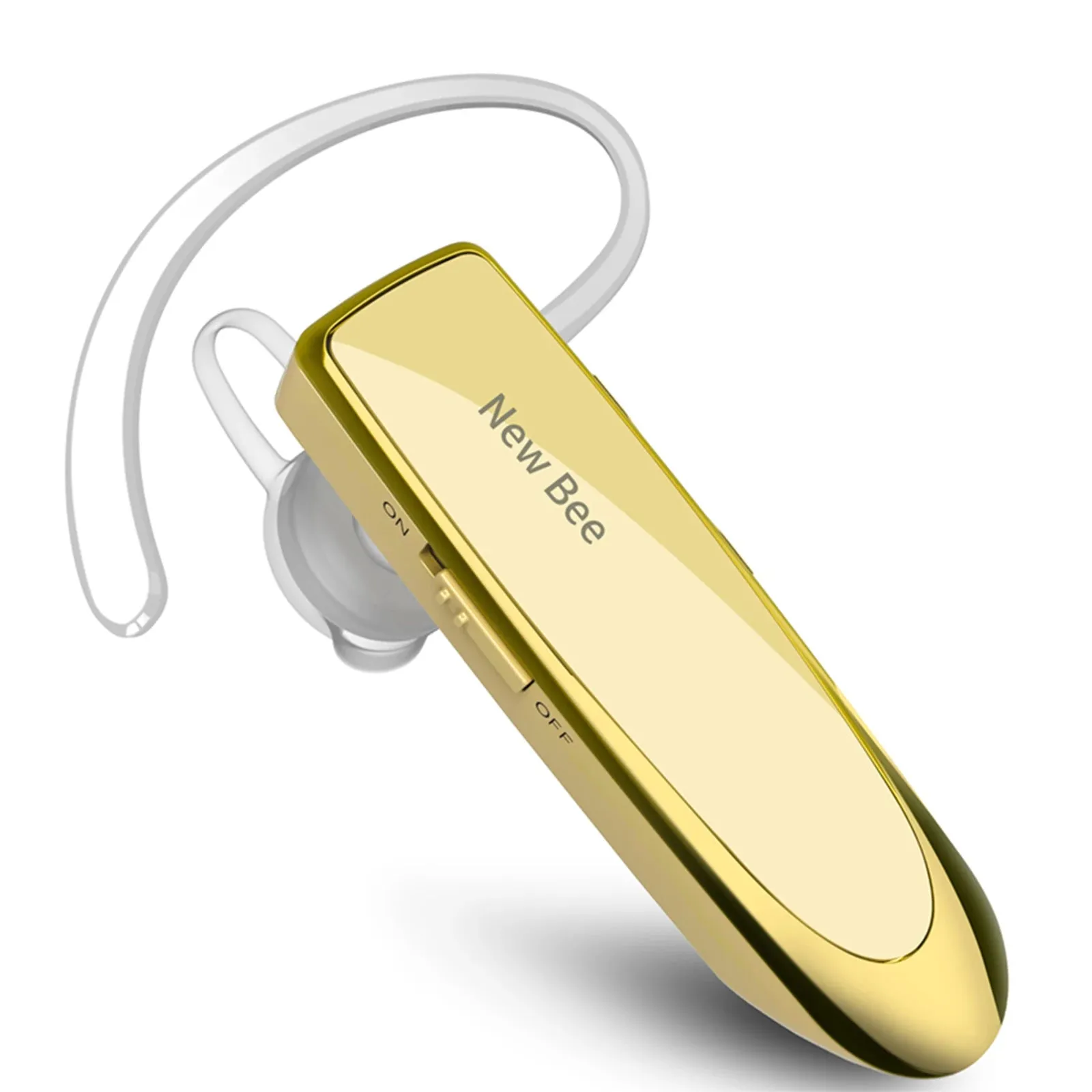 Single Wireless Bluetooth Headset Earphone - Noise Cancelling Mic - Sports Headphone - Hands-Free Earbuds