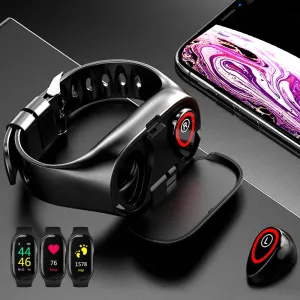 Smart Phone Watch with Earphone Wireless